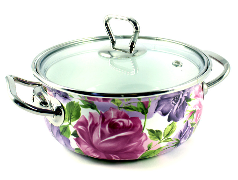 

Кастрюля мелкая 1,5 л Анжелика Interos 1154-16-melkaya