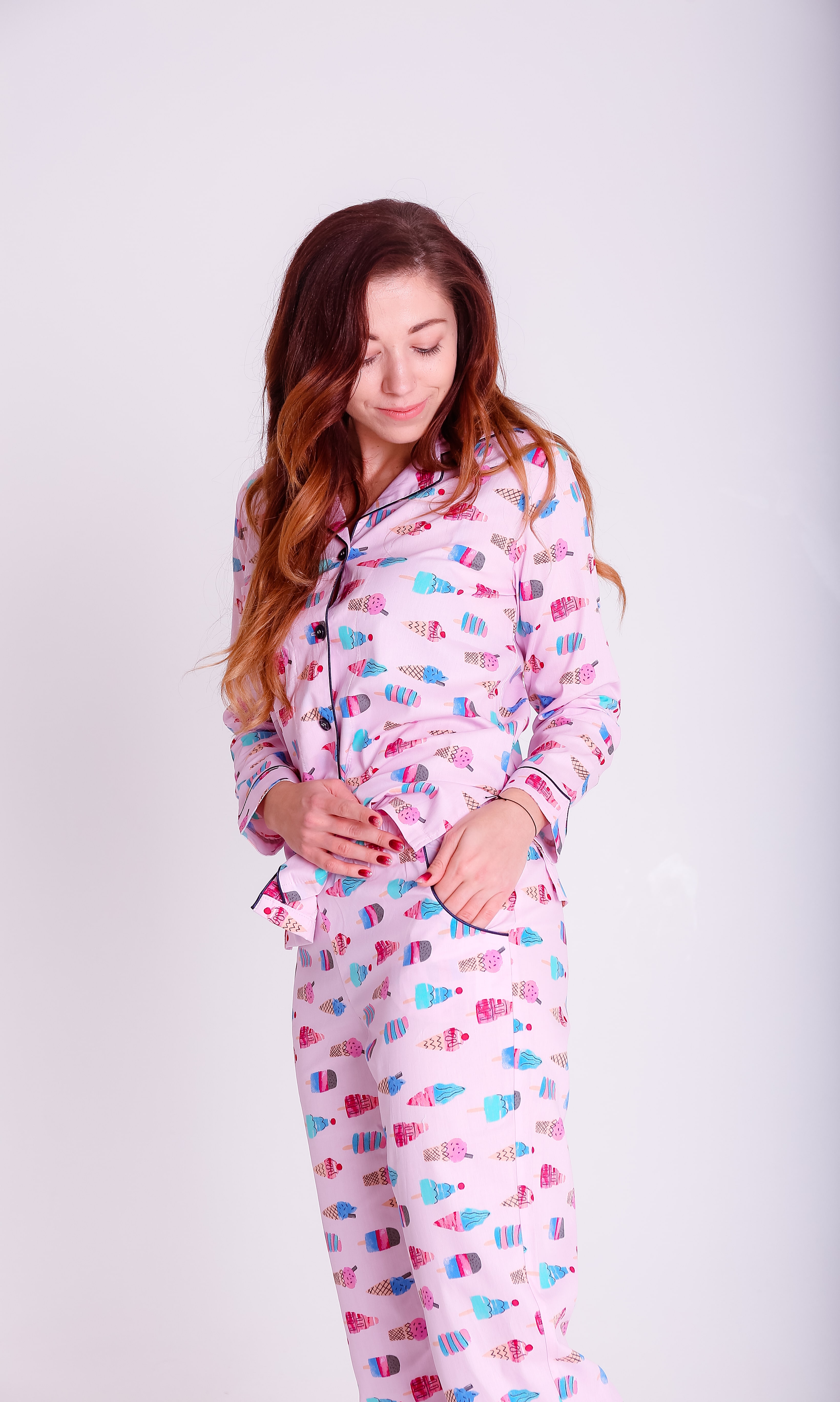 

Пижама Sleeping mood Мороженое  pink, Пижама Sleeping mood Мороженое S pink
