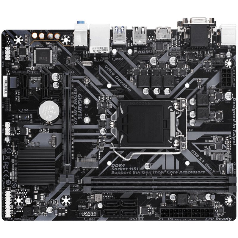 

Материнская плата Gigabyte H310M S2H 2.0 (H310M S2H 2.0)