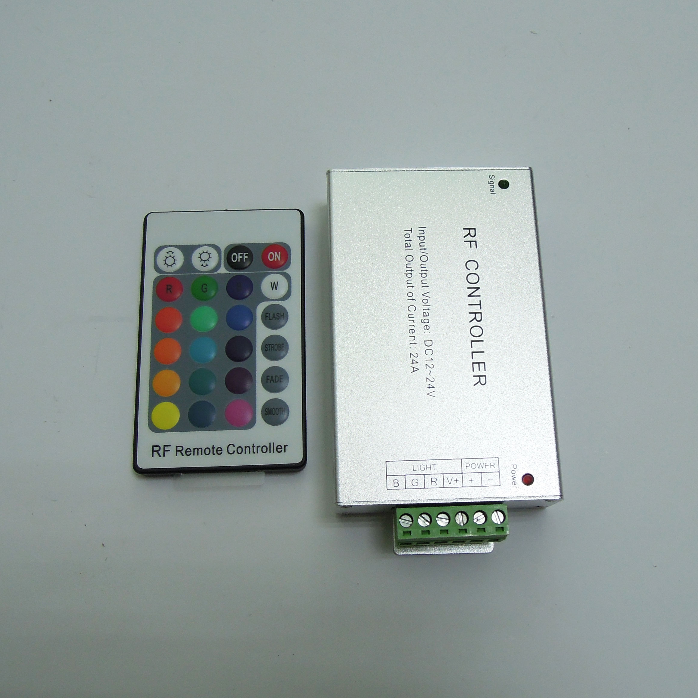 

Контроллер NikoLED RGB 24A RF 24 кнопки (2619)