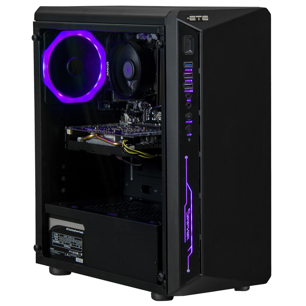 

Компьютер ETE GAME FORTUNE (HB.R2600.1610.24SSD.GTX1660S.SPH600W.SP)