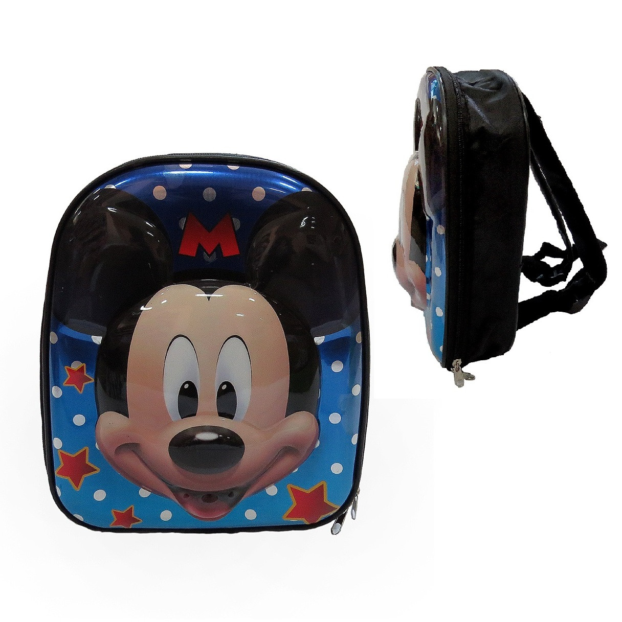 

Рюкзак Mickey Mouse 3D Hacali kids для мальчика Синий с черным 17844