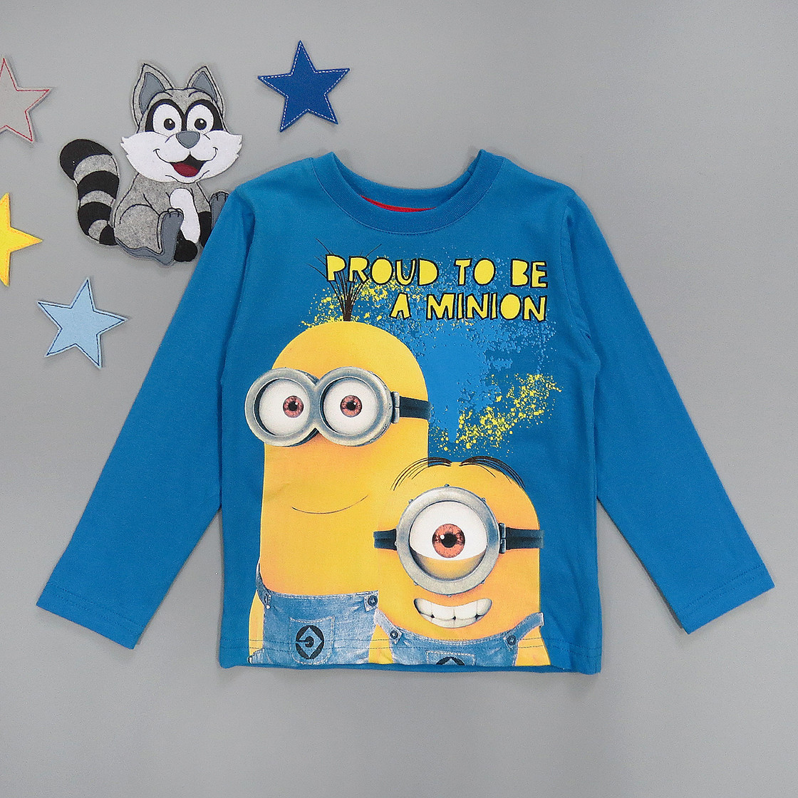 

Лонгслив Minions Despicable Me для мальчика 128 см Синий 17964