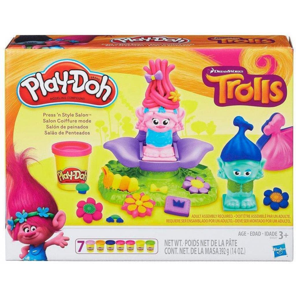 

Набор для творчества Hasbro Play-Doh Салон Троллей (B9027)