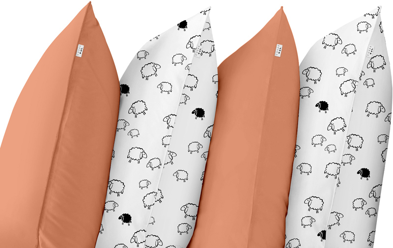 

Набор наволочек Cosas Terrakot Sheep 2х40х60 + 2х50х70 (Set4Pillow_Terrakot_50_Sheep_40)