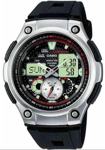 

Мужские часы Casio AQ-190W-1AVEF