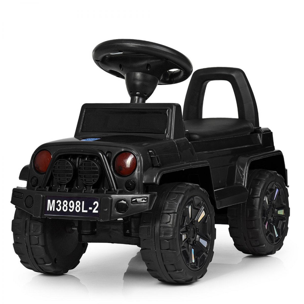 

Каталка-толокар в стиле Jeep детский Bambi M 3898L-2 Black (M 3898L)