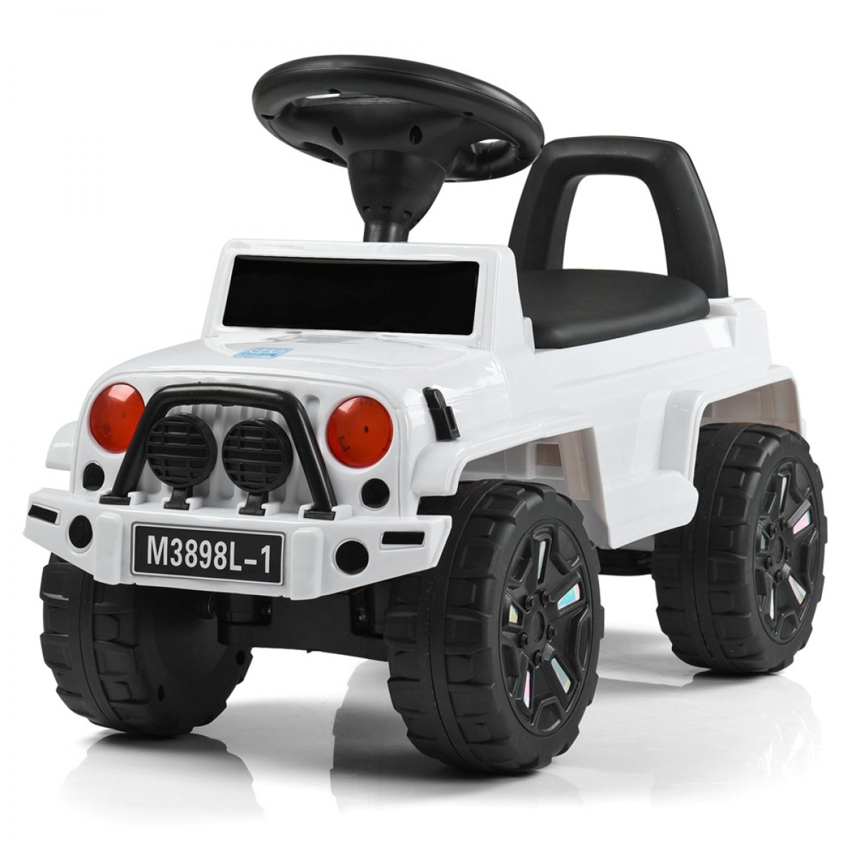 

Каталка-толокар в стиле Jeep детский Bambi M 3898L-2 Белый (M 3898L)