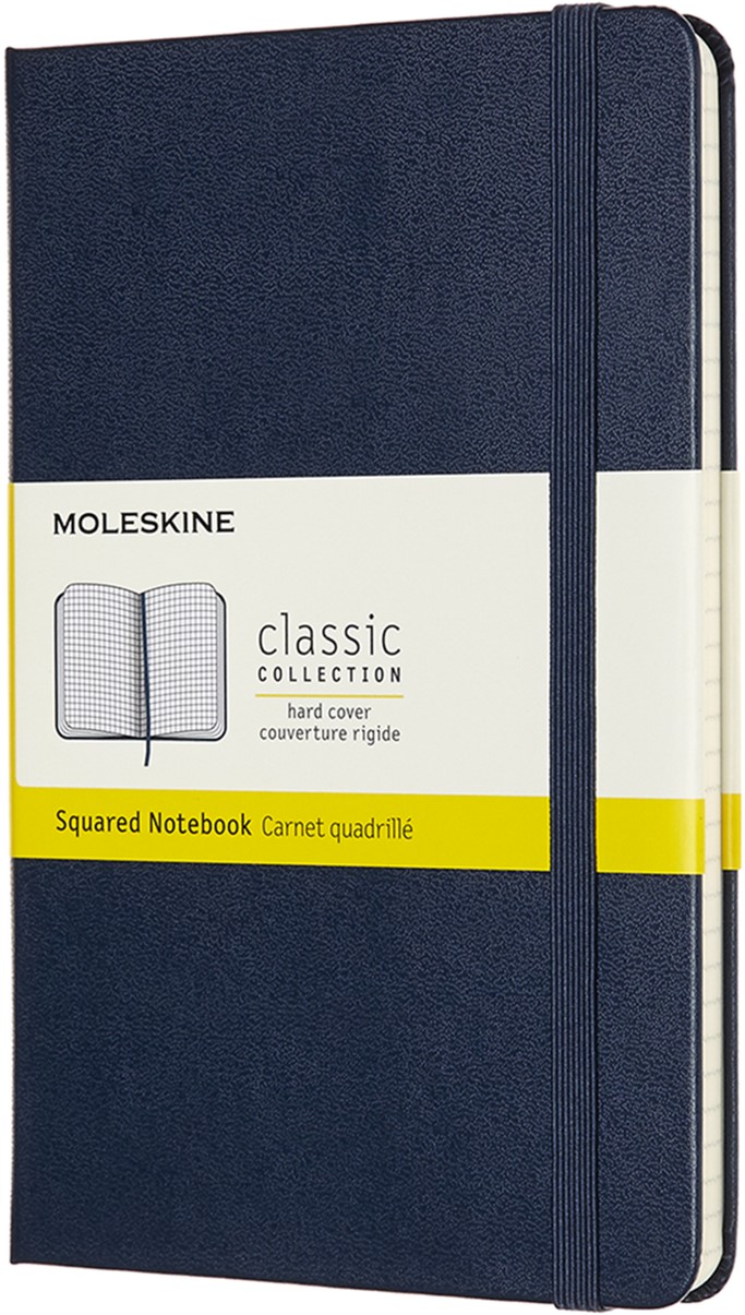 

Записная книга Moleskine Classic 11,5 х 18 см 192 страницы в клетку Сапфир (8058647626673)