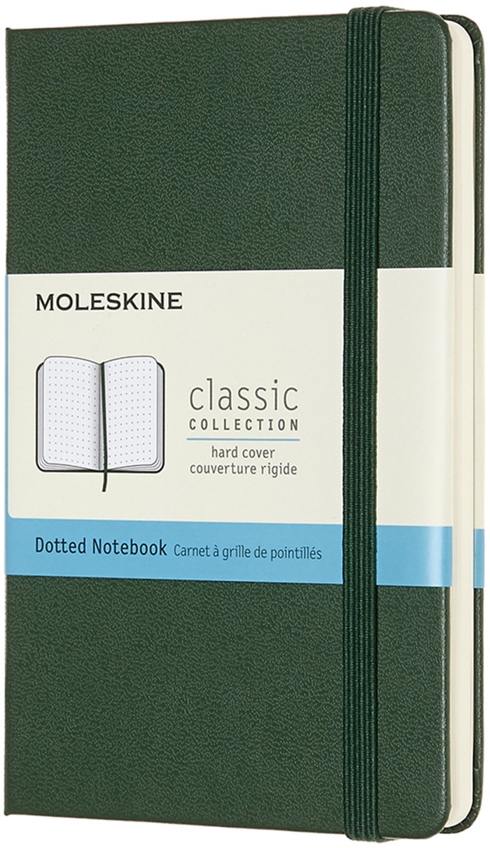 

Записная книга Moleskine Classic 9 х 14 см 192 страницы в точку Миртовый Зелёный (8058647629056)