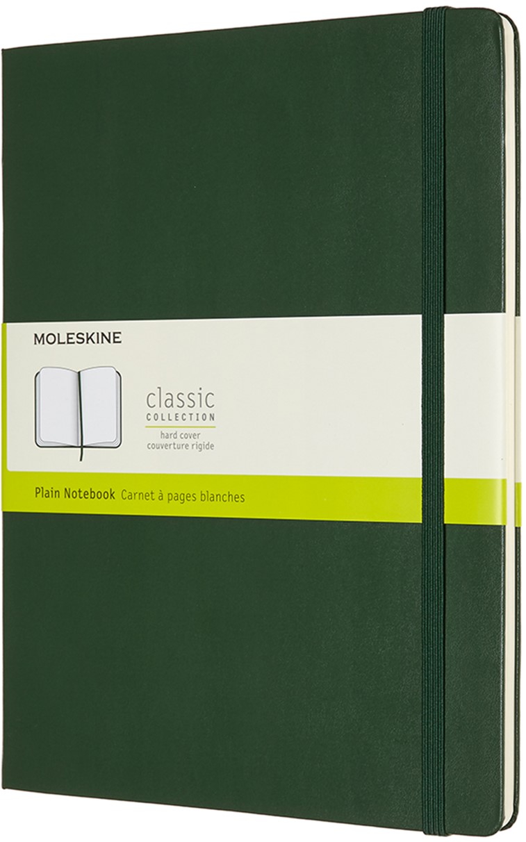 

Записная книга Moleskine Classic 19 x 25 см 192 страницы без линовки Миртовый Зелёный (8058647629117)