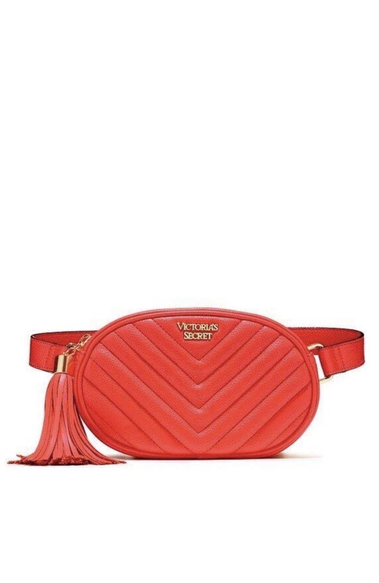 

Поясная сумка Victoria’s Secret 19*12 см коралловая