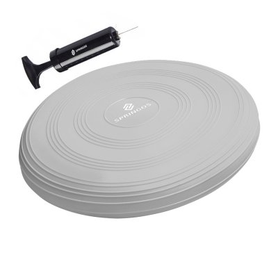 

Балансировочная подушка сенсомоторная массажная Springos Pro Grey (SKL41-238108)