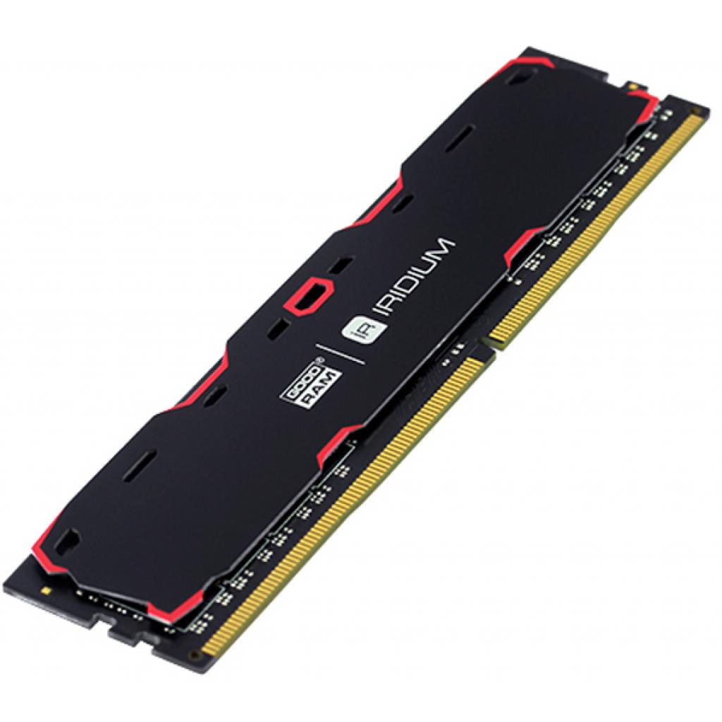 

Модуль памяти для компьютера DDR4 8GB 2400 MHz Iridium Black GOODRAM (IR-2400D464L15S/8G)
