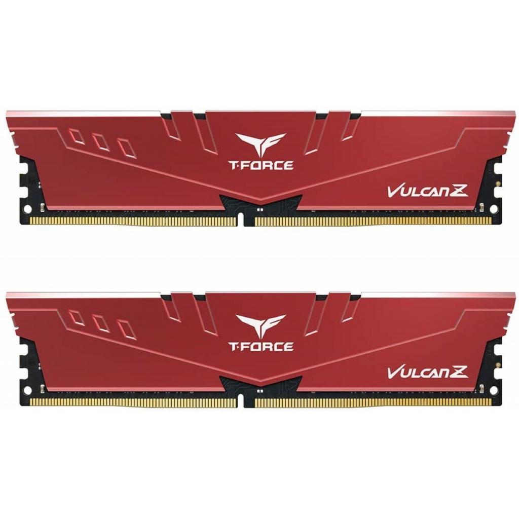 

Модуль памяти для компьютера DDR4 16GB (2x8GB) 3000 MHz T-Force Vulcan Z Red Team (TLZRD416G3000HC16CDC01)