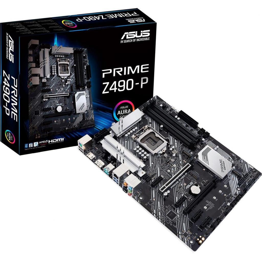 

Материнская плата ASUS PRIME Z490-P