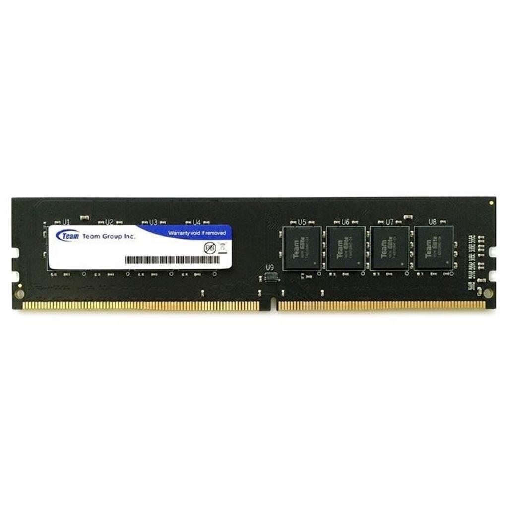 

Модуль памяти для компьютера DDR4 4GB 2133 MHz Elite Black Team (TED44G2133C1501)