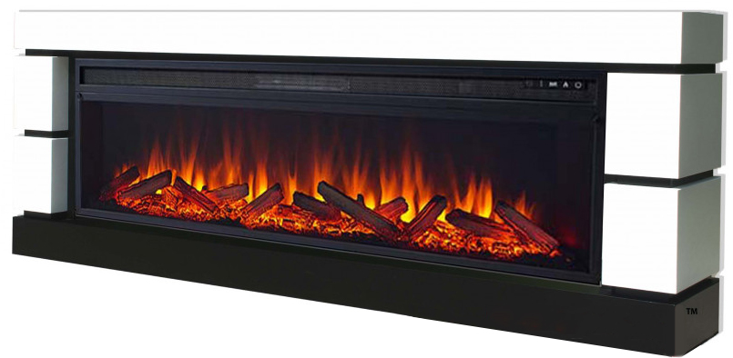 

Каминокомплект IDaMebel Blanca + Vision 60 LOG LED