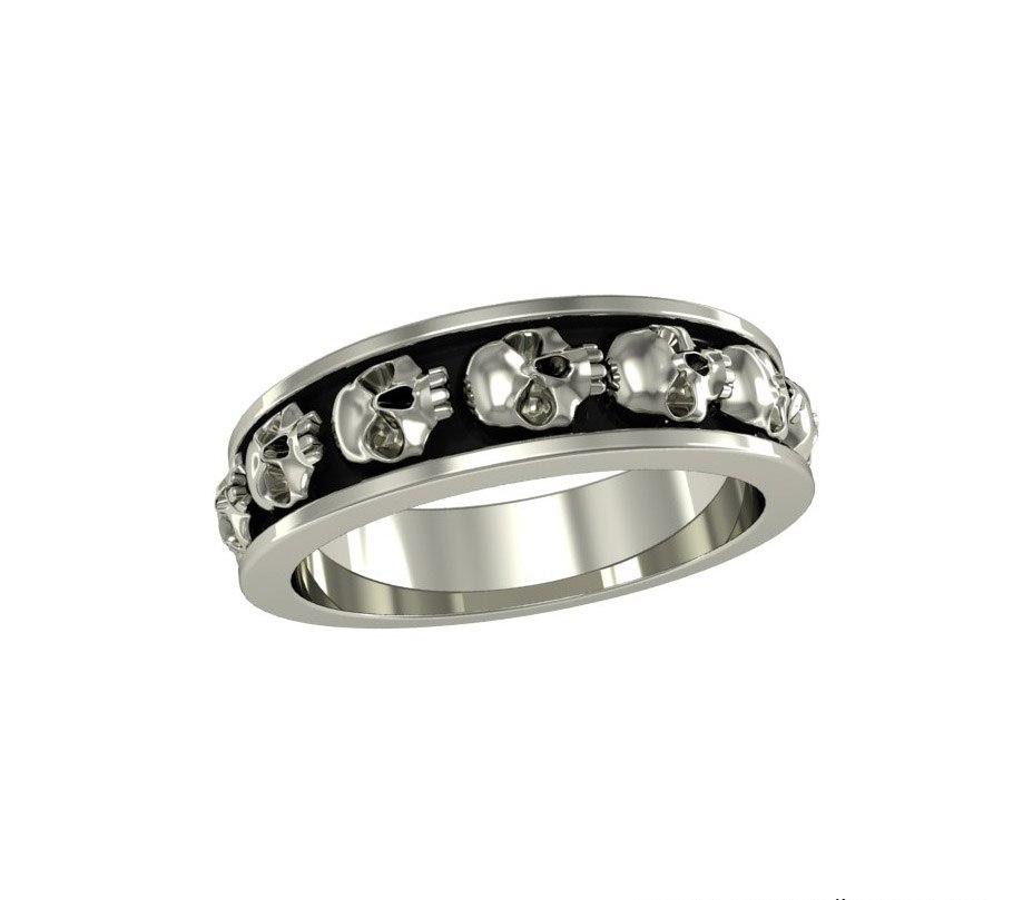 

Кольцо в форме черепа Maxi Silver 8005 ZL, размер 16.5