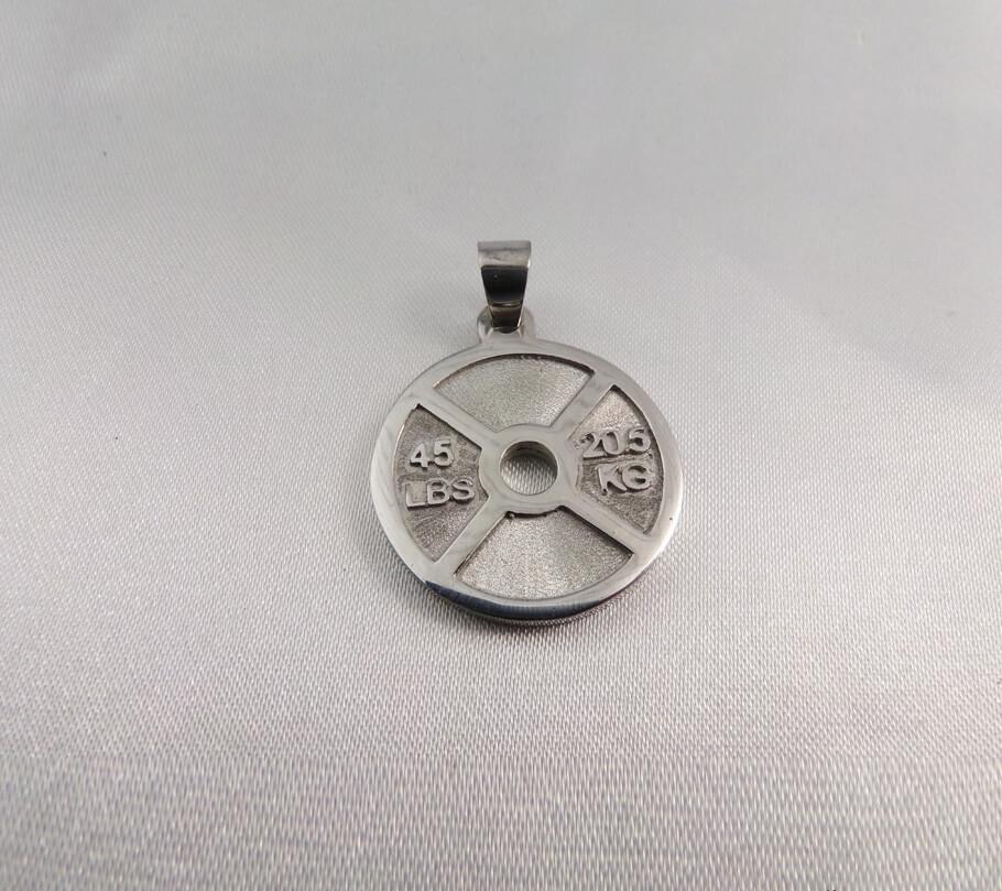 

Кулон блин односторонний Maxi Silver Maxi Silver 5120