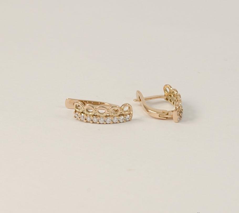 

Стильные сережки Maxi Silver 7613