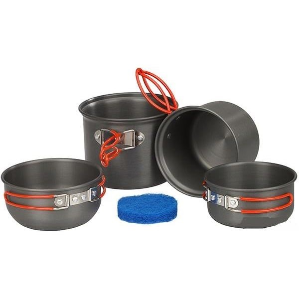 

Набор посуды анодированной на 1-2 персоны Tramp TRC-075 (TRC-075)