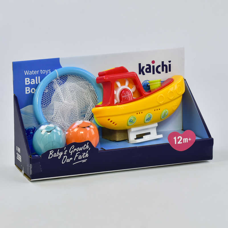 

Водопад Igrusha К 999-206 В (36/2) "Кораблик с баскетболом", на присосках, в коробке