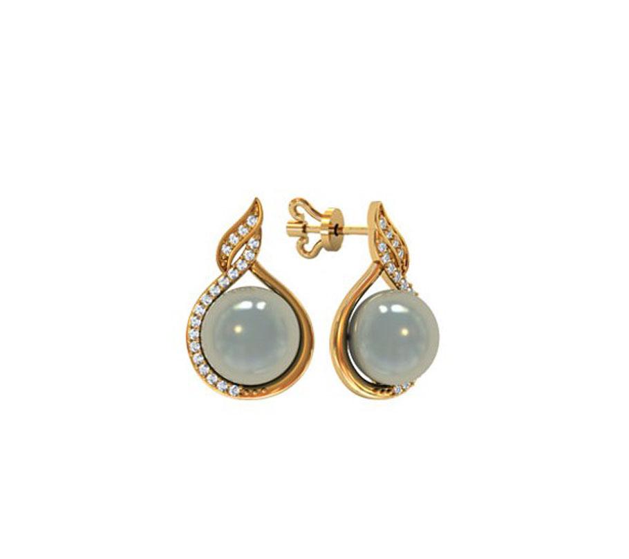

Серьги жемчужина Maxi Silver 8362