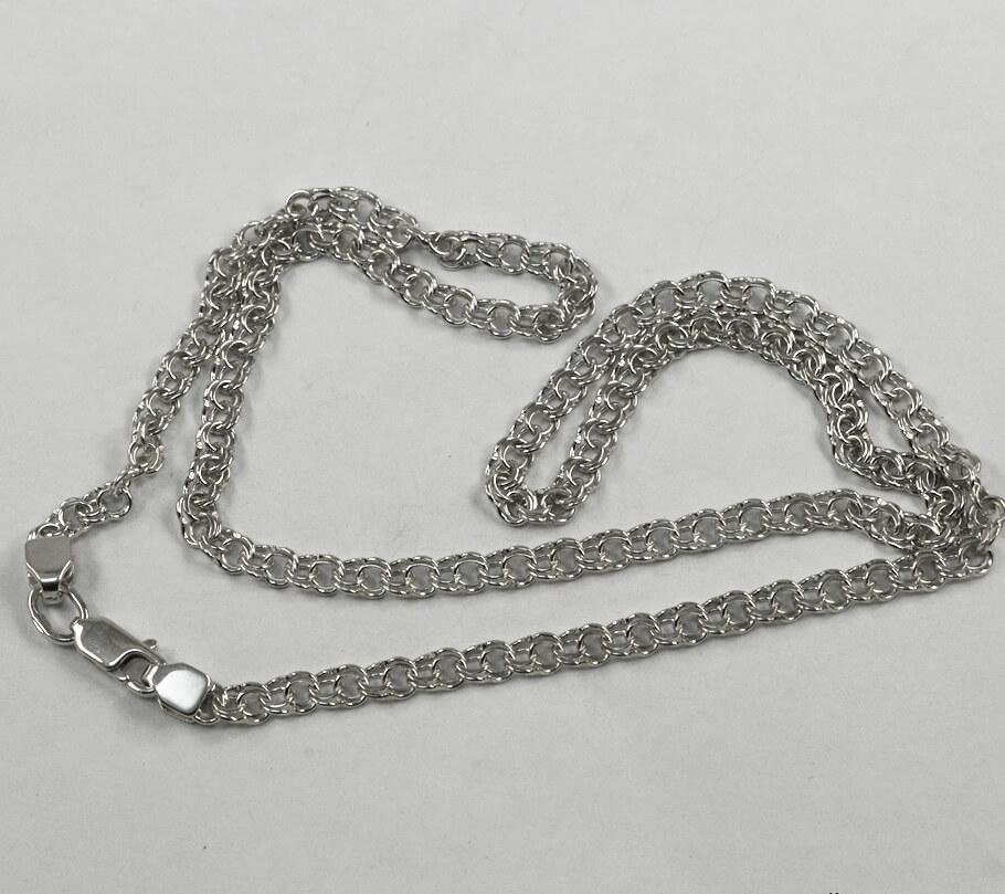 

Цепочка бисмарк Maxi Silver 8021