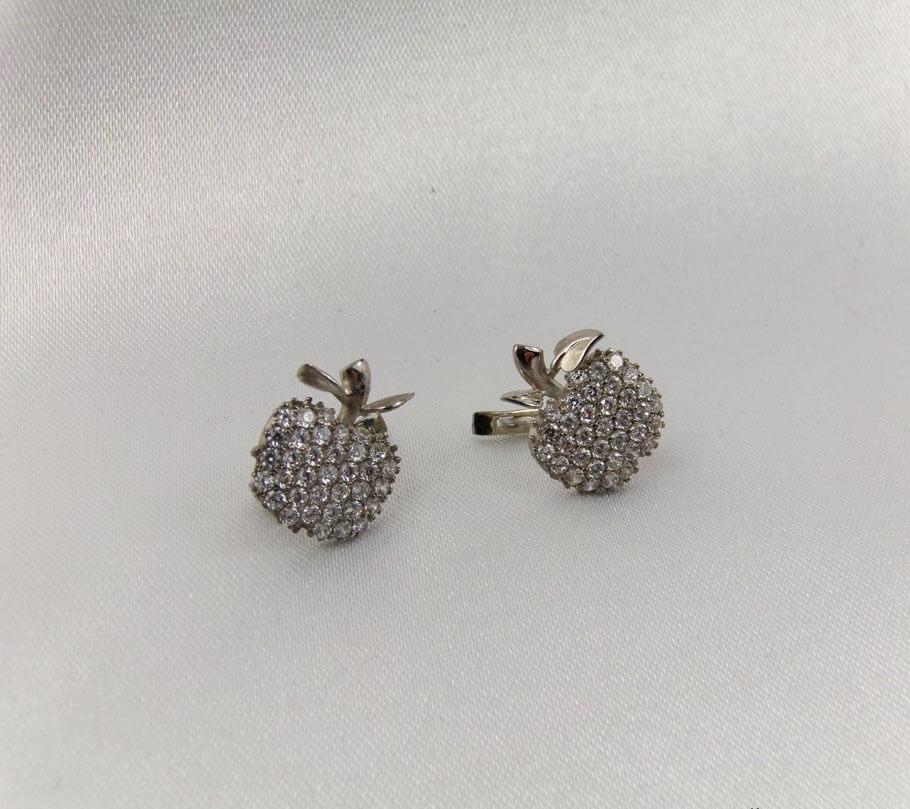 

Серьги яблоко Maxi Silver 3740