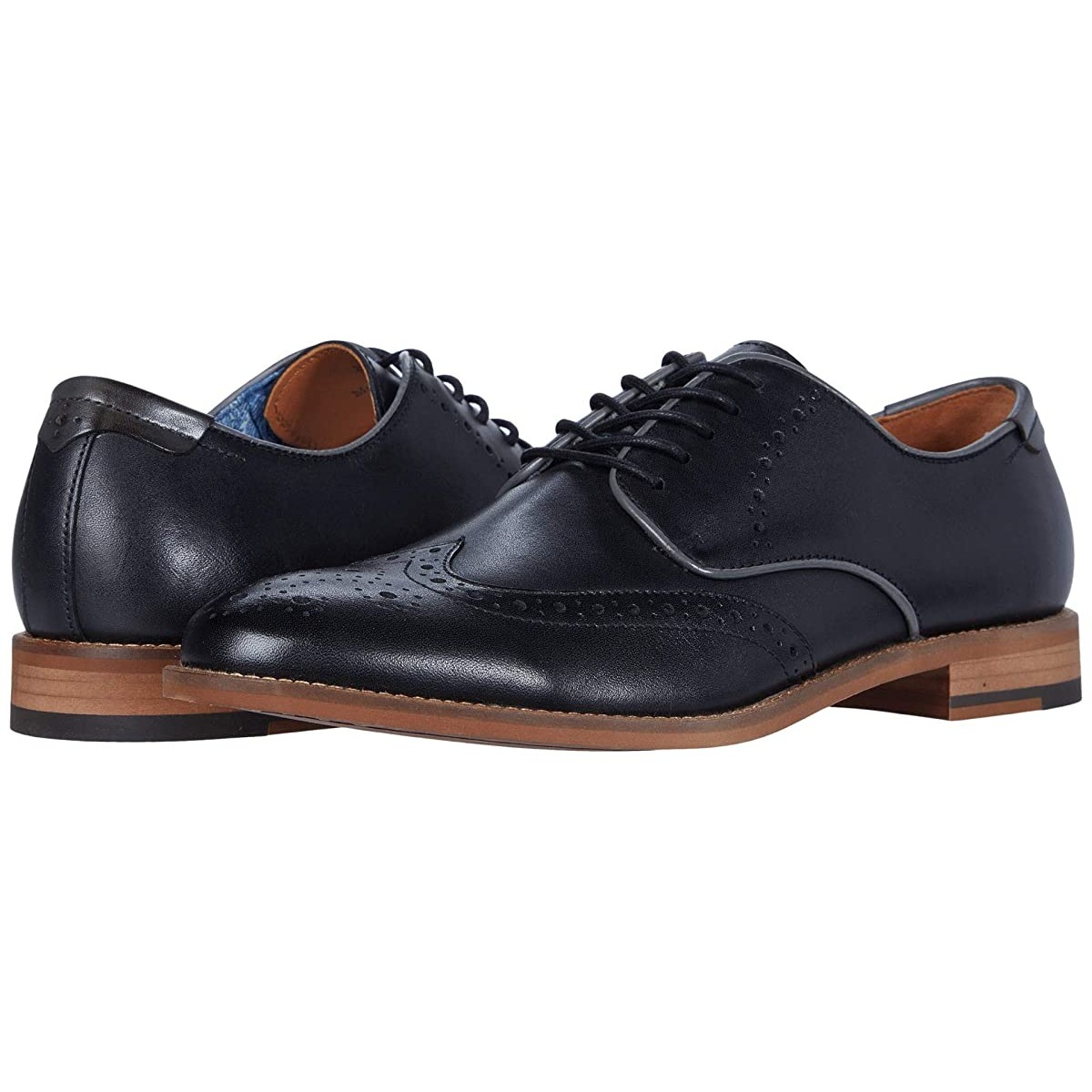 

Туфли оксфорды Johnston Murphy Milliken Wing Tip Black Full Grain, 46 (300 мм)