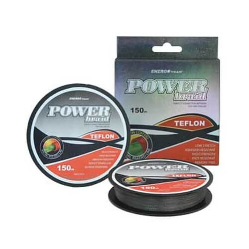 

Плетеный шнур EnergoTeam Power Braid Teflon 0,18mm 150m (30900018)