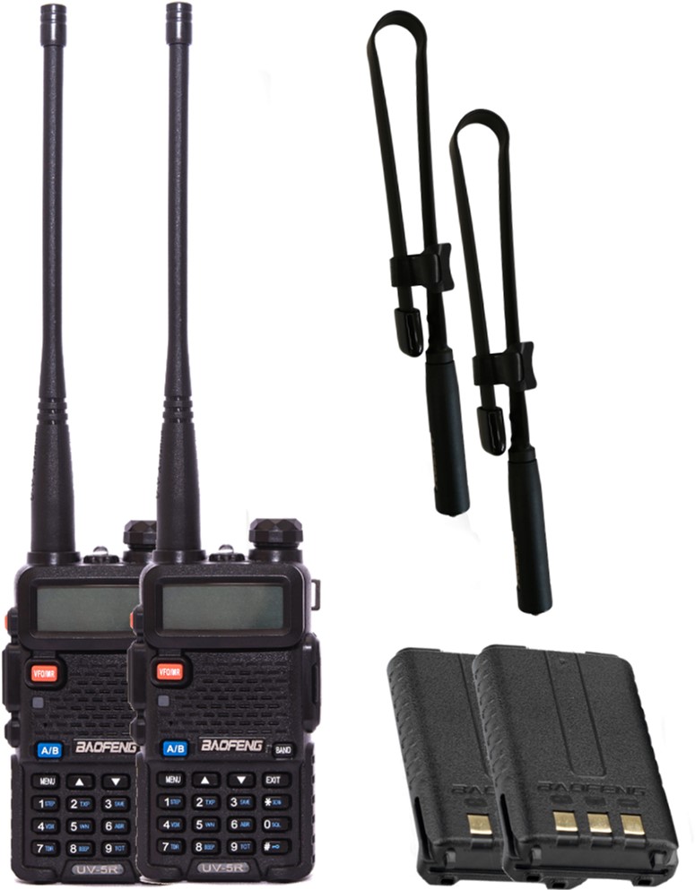 

Комплект раций Baofeng UV-5R Tactical тактические Black