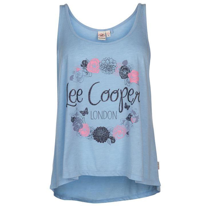 

Футболка Lee Cooper Printed Vest Top 65639871430 размер L