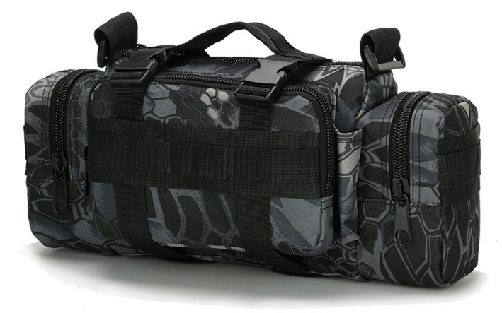

Сумка тактическая наплечная поясная FOXTACTICAL Черный питон (B04-004)