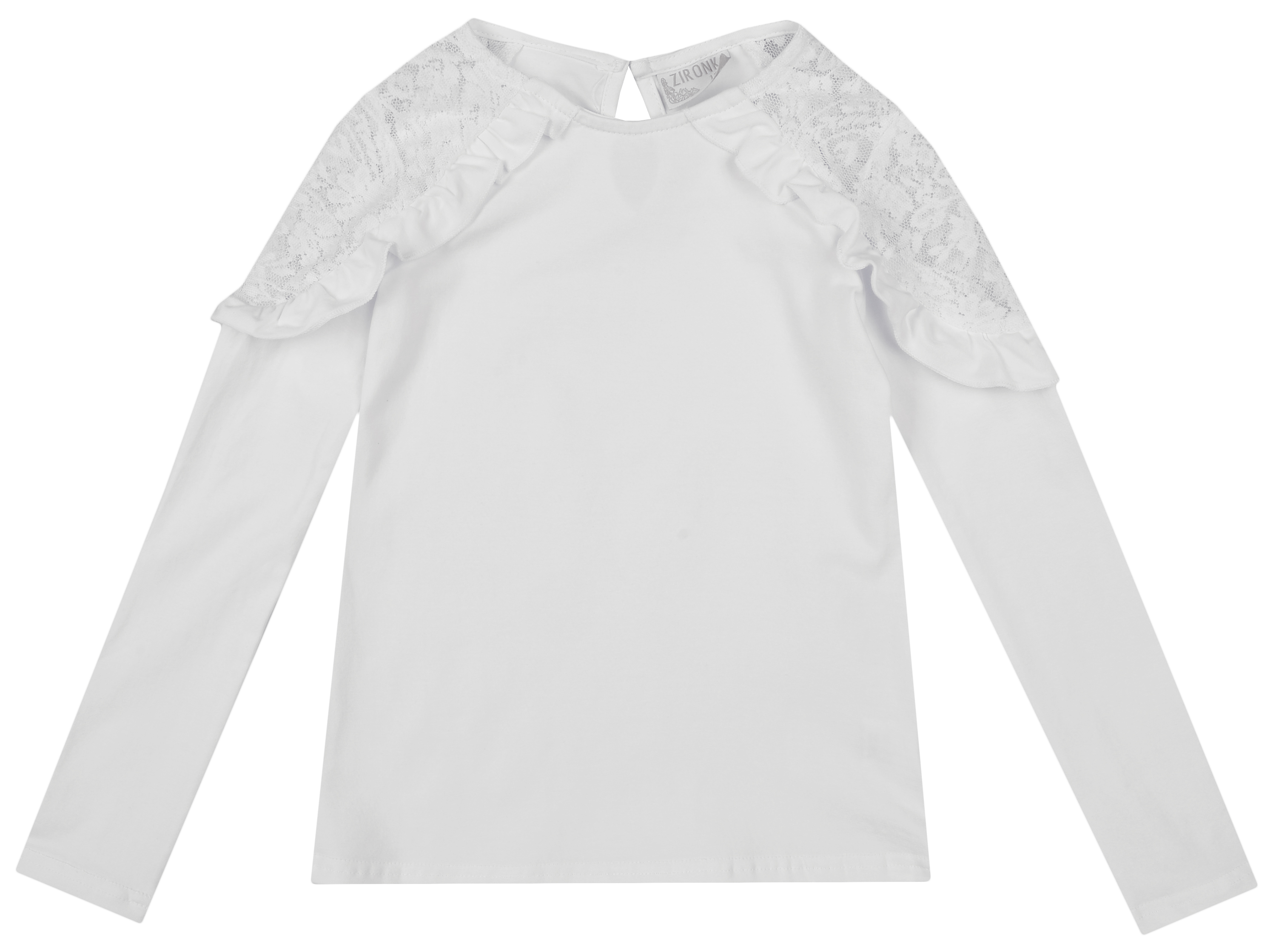 

Блузка Zironka Jersey 26-9063-1 ШФ 164 см Белая