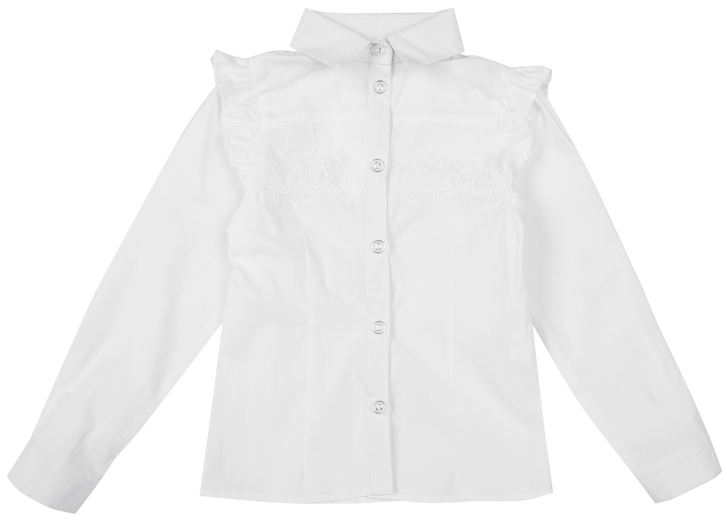 

Блузка Zironka Textile Basic 26-9043-1 ШФ 152 см Белая