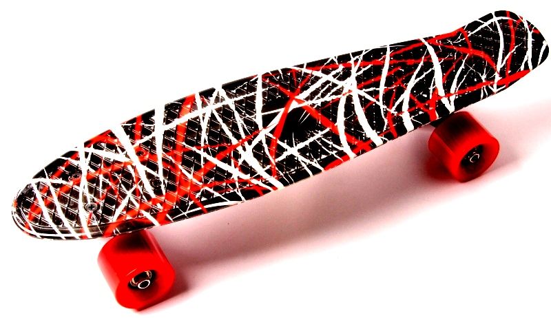 

Пенниборд Penny Board Red Design