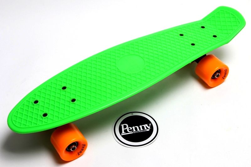 

Пенниборд Penny Board Salad Оранжевые Колеса