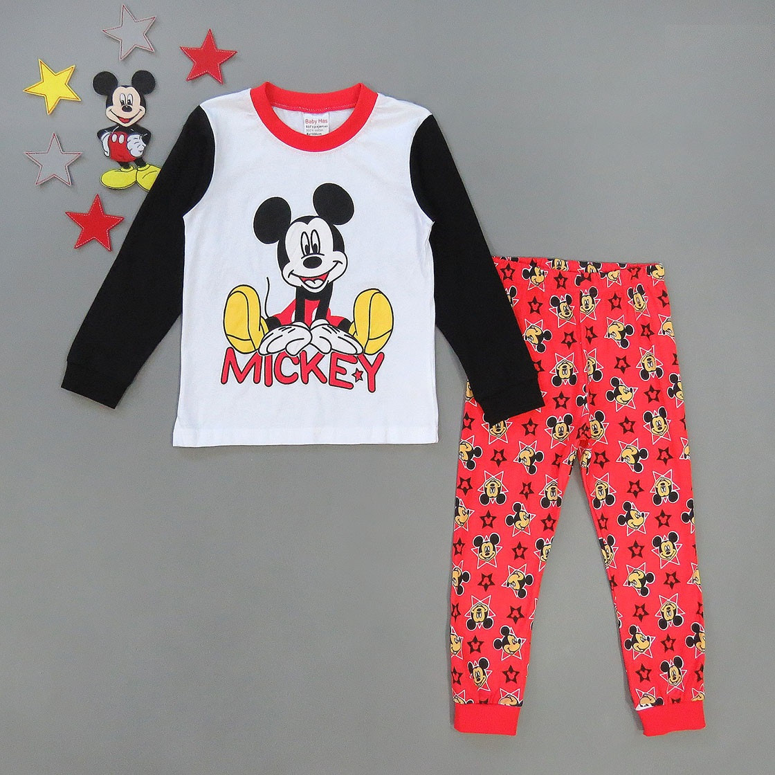 

Пижама Mickey Mouse Baby Has для мальчика 120 см Разноцветная 16931