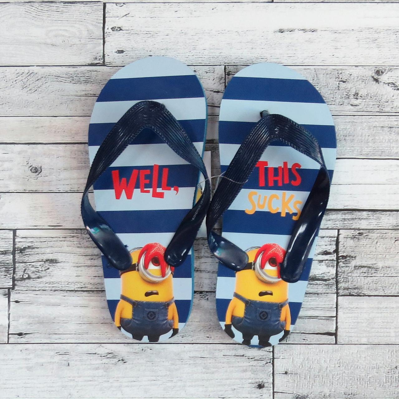 

Вьетнамки Minions Despicable Me для мальчика 31/32 Синие 17996