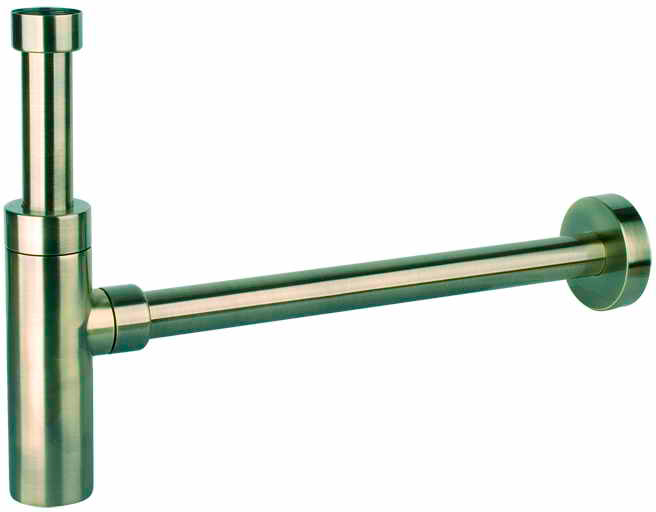

Сифон латунный для раковины McALPINE без слива 1 1/4x32 DECOR высокий (5036484026811)