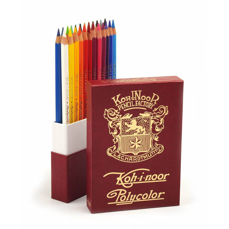 

Карандаши художественные Koh-i-Noor POLYCOLOR RETRO набор 24 цвета (3824024020tk)