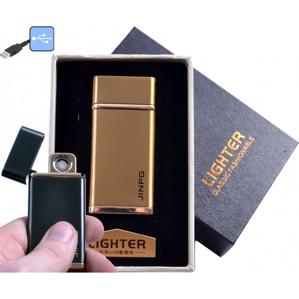 

USB зажигалка в подарочной упаковке "JINPG" (спираль накаливания) №4786-2