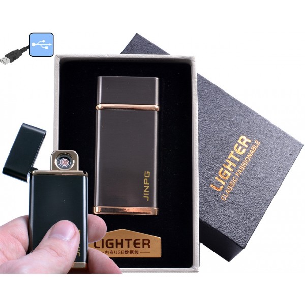 

USB зажигалка в подарочной упаковке "JINPG" (спираль накаливания) №4786-3