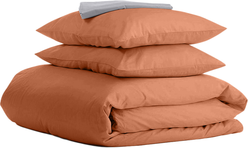 

Комплект постельного белья Cosas Ranfors Terrakot Grey 160х220х2 (Ranfors_Terrakot_Grey_160х2)