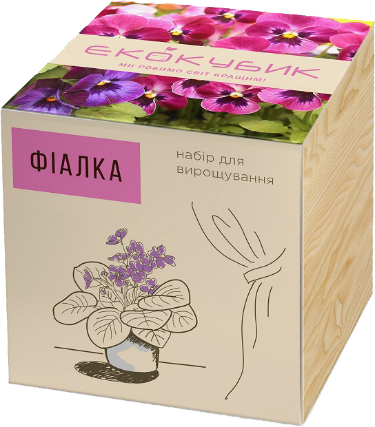 

Набор для выращивания Экокубик Фиалка (2000992392808)
