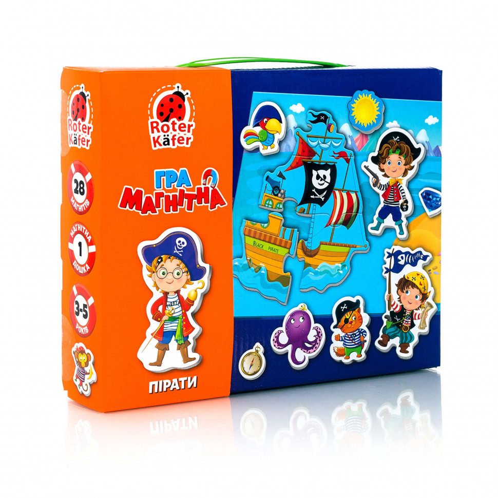 

Игра настольная "Магнитная игра. Пираты" RK2070-02
