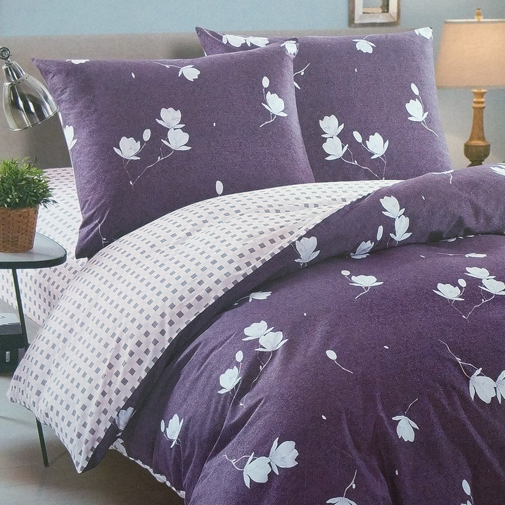 

Комплект постельного белья евро Elway 5056 Evening Flowers