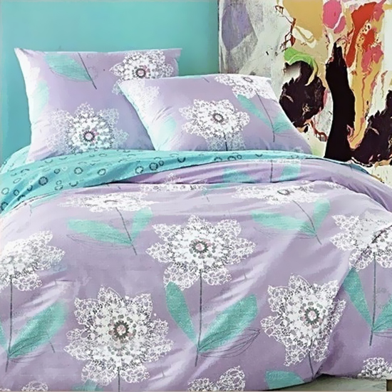 

Комплект постельного белья евро Elway 5044 Lace Flower